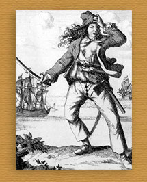 На борту корабля Ситцевого Джека оказались сразу две женщины. И обе стали самыми отважными и преданными членами его команды. С тех пор веселая компания разбойничала вместе, но осенью 1720 года эскадра губернатора Ямайки настигла корабль Джека. Он сам и его люди, напуганные численным превосходством противника, не оказали никакого сопротивления.